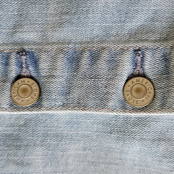 AE American eagle button down denim skirt - Picture 2 of 5